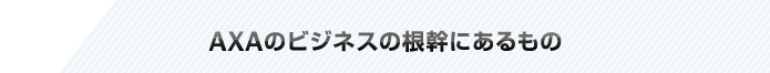 AXA�̃r�W�l�X�̍����ɂ������
