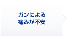 3.ガンによる痛みが不安